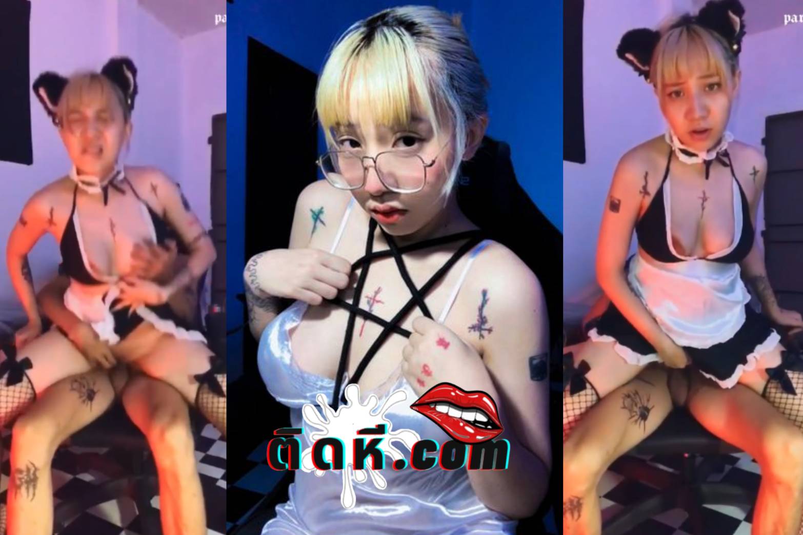 คลิปหลุดไทย Onlyfans natachuy สาววัยรุ่นนมใหญ่ ใส่ชุดคอสเพลย์ขึ้นขย่มควยไม่ยั้ง ร้องครางเสียว ทำหน้าตอนขย่มได้อารมณ์มาก