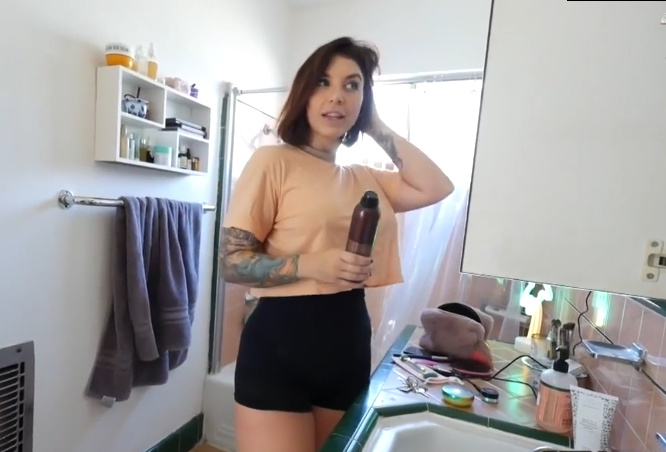 ดูหนังโป๊ออนไลน์ Tattooed Babe Ivy Lebelle Calls James Deen Over to Fuck Her