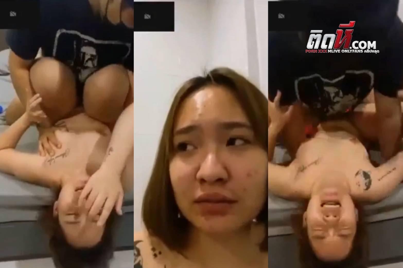 คลิปหลุดไลน์กลุ่ม18+ เย็ดกันโชว์คนในกลุ่มลับ จับเย็ดหีที่ปลายเตียง ซอยหีรัวๆ ไม่ยั้ง ถึงกับร้องครางลั่น เย็ดสดแตกในคาหี เย็ดอย่างมันส์