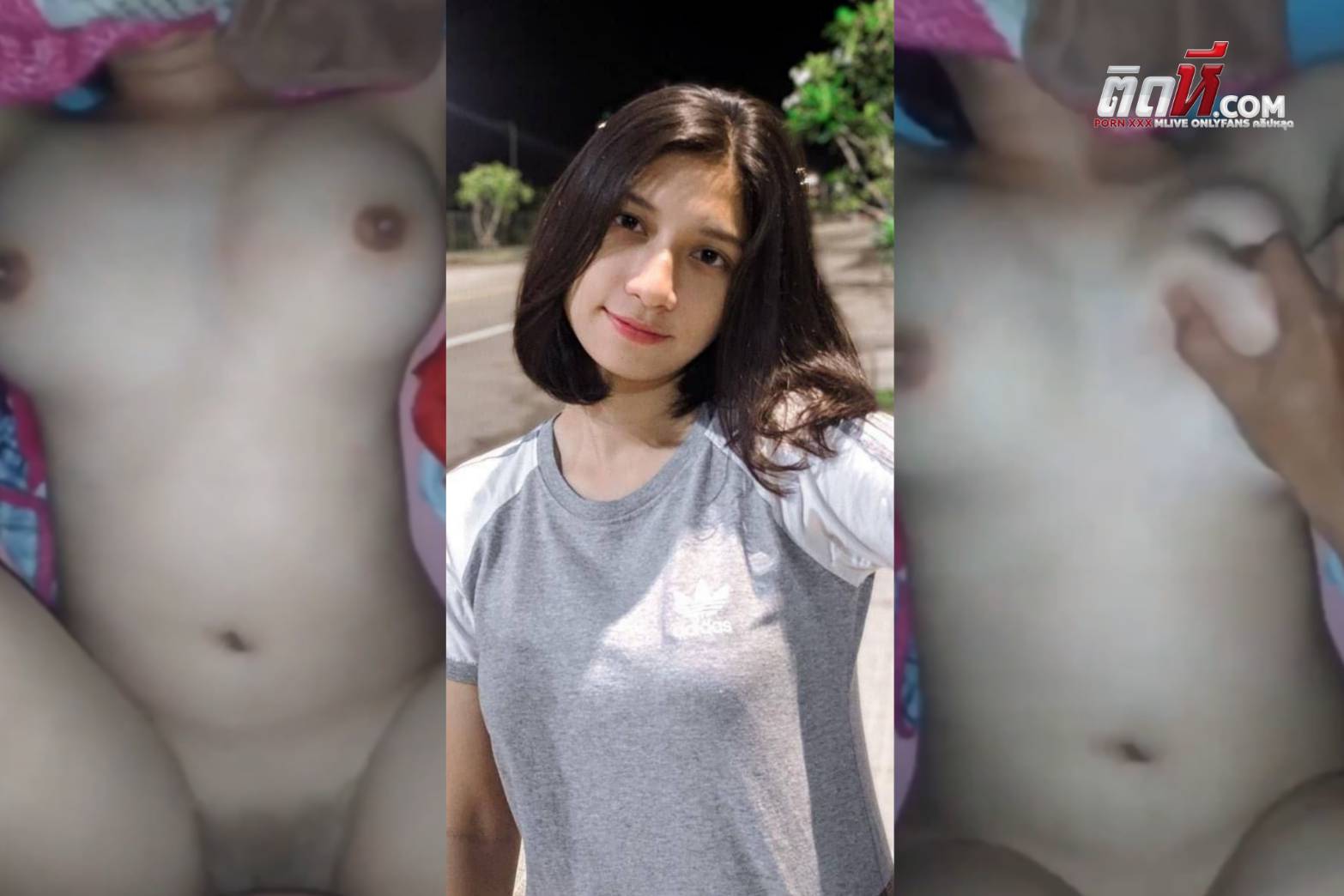 คลิปหลุดทางบ้าน สาวหน้าคม โดนเย็ดกลางดึก เจอควยกระแทกหี เย็ดไปบีบนมไป หุ่นแน่นน่าเย็ด