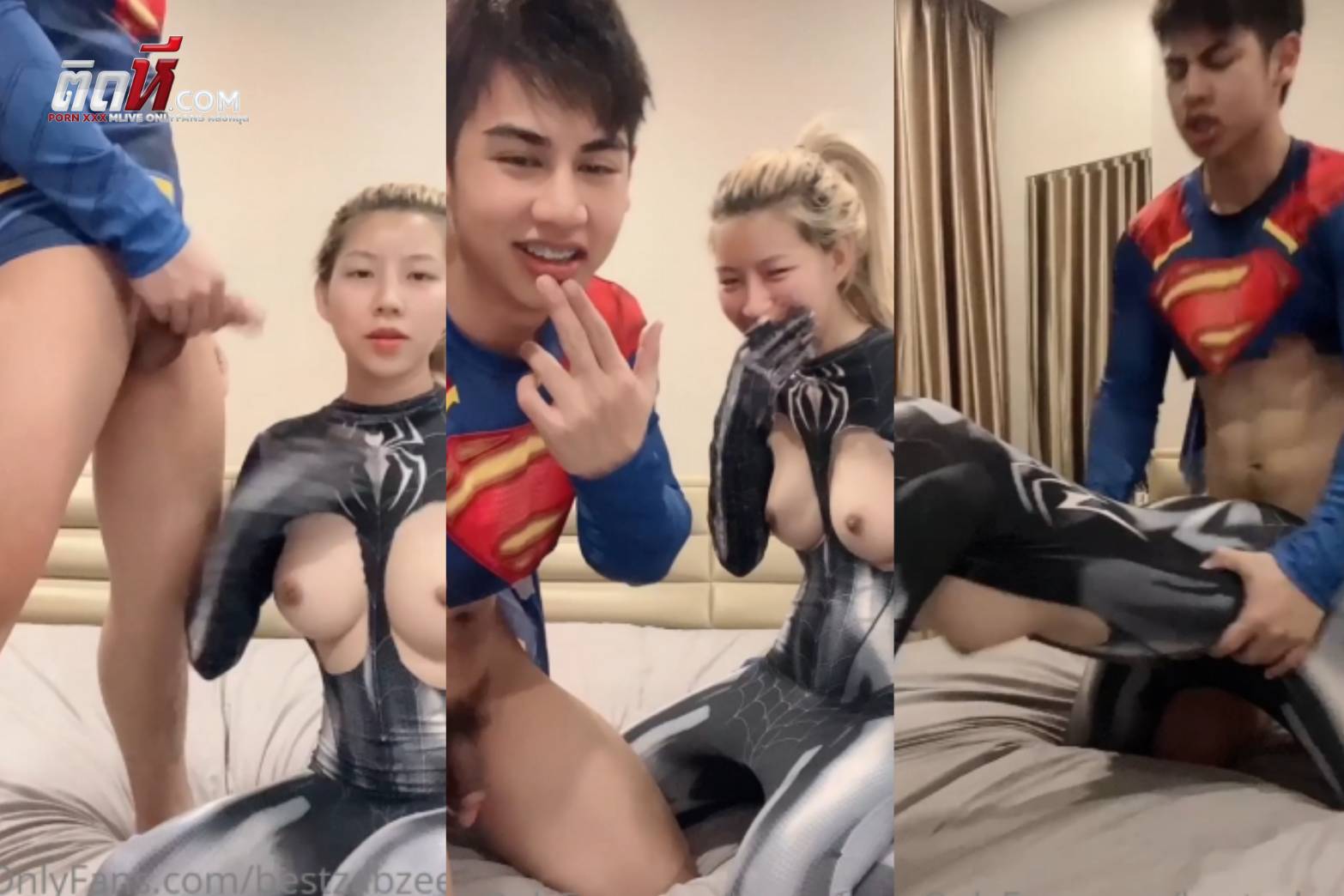 เบสเย็ดน้องแพตตี้ คลิปหลุด Onlyfans bestzabzeed ซูเปอร์เบสเย็ดหีแพตตี้ส ใส่ชุดคอสเพลย์เป็นฮีโร่แล้วกระหน่ำเย็ดกันแบบเดือดๆ