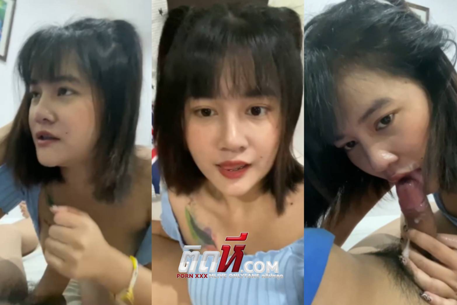 คลิปโป๊ไทย อมควยจนน้ำแตกคาปาก สาวไทยลีลาเด็ด จับผัวตัวเองอมควย โม๊คเสียวจัดๆ ดูดหัวควยแล้วชักว่าวไปด้วย เสียวจนน้ำแตก
