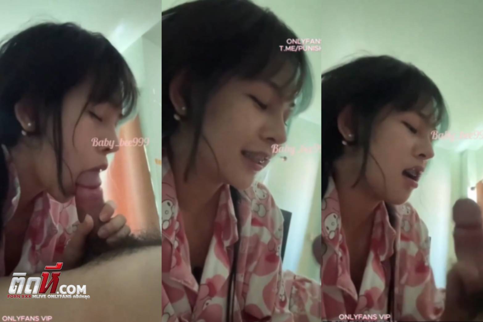 Baby_bee999 Onlyfans อมควยให้ผัวแต่เช้าเลย ดูดปากชักว่าว แล้วมาดูดหัวควย โม๊คสดอมเสียว ชักว่าวให้จนน้ำเงี่ยนพุ่ง