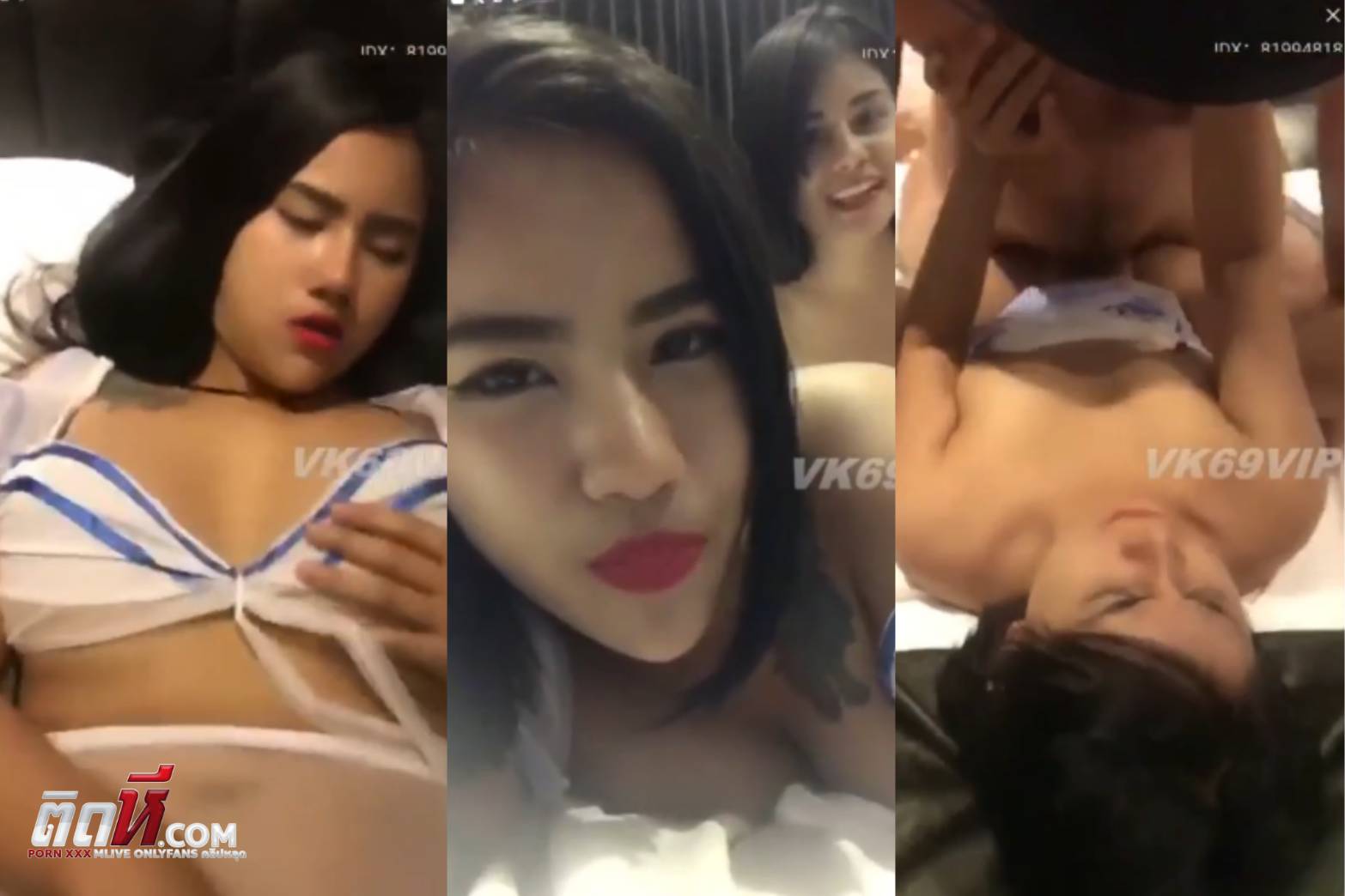 คู่เทพ Mlive น้องบีม ชวนน้องหนูแดงมาเย็ด แย่งกันดูดควยเทพ ดูดหัวควยเสียวลีลาเด็ดทั้งคู่ โดนจับเย็ดหีร้องครางลั่นอย่างเด็ด อมควยรอต่อน้ำสอง